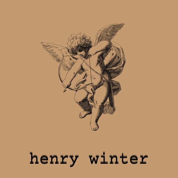 secret histories | by Henry Winter | artwork features a cupid with bow and arrow