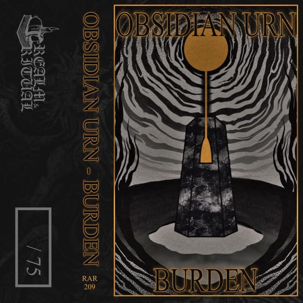 Album cover for Burden by Obsidian Urn