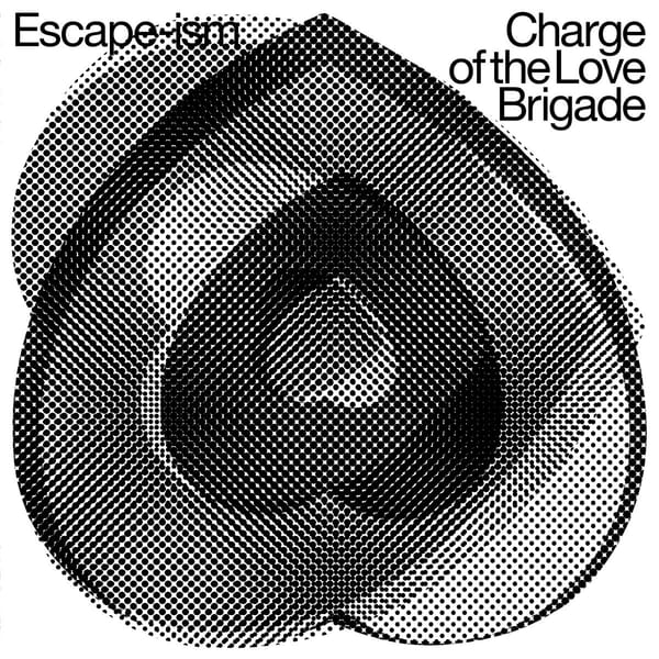 Charge of the Love Brigade - album cover of upside-down hearts.